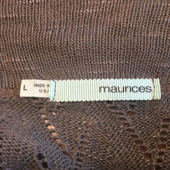 Gray Racerback sweater - Picture 7 of 8